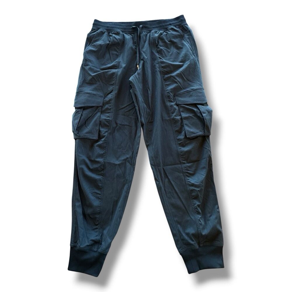 Lululemon Dance Studio Relaxed-Fit Mid-Rise Cargo Pants Black Women’s Size L
